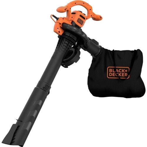 Black+decker Elektrische Bladblazer- Zuiger En Versnipperaar Beblv2600-qs- 2600w