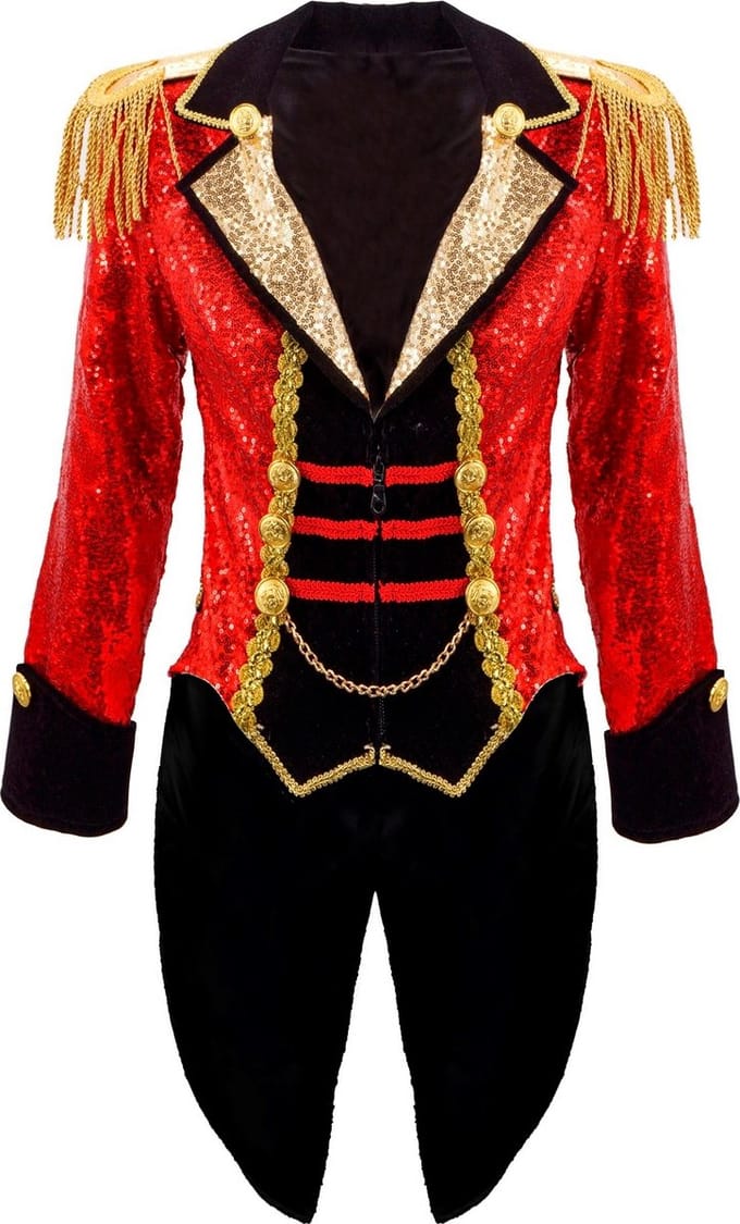 Pailletten slipjas circus