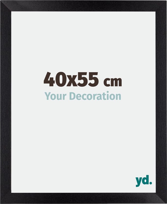 Your Decoration - Fotolijst 40x55 cm - MDF - Zwart Mat - Mura