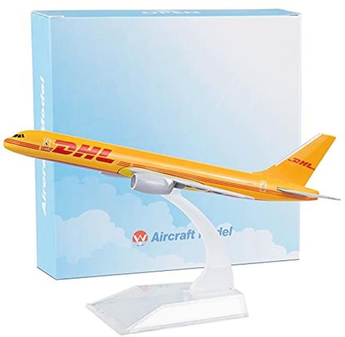 Diecast Vliegtuigmodel 16cm voor Verzamelaars - Boeing 757 1:400