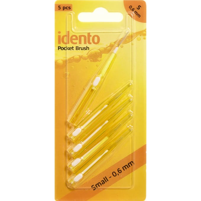 Idento Pocket Brush Small 5 st