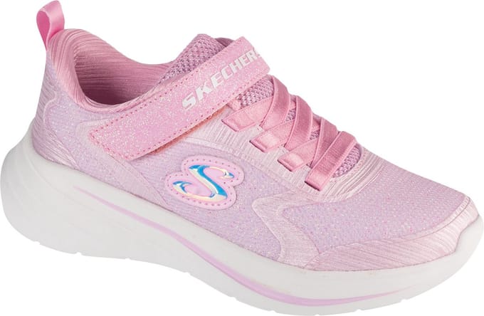 Skechers Kinderen Wave 92 Sneakers Lichtroze