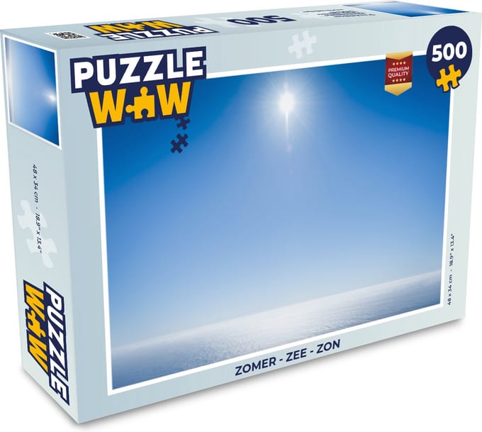 Puzzel Zomer - Zee - Zon - Legpuzzel - Puzzel 500 stukjes