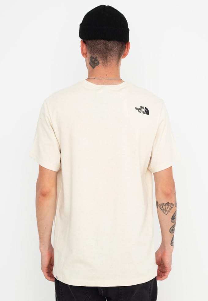 The North Face Berkeley California Pocket T Shirt Scrap Raw Undyed