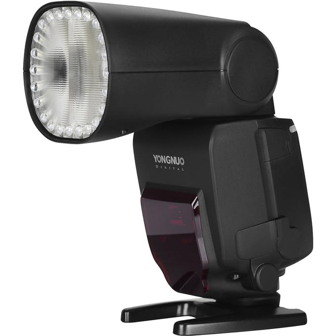 YONGNUO YN650EX-RF Cameraflitser Speedlite ETTL Speedlight Ingebouwd 2.4G Draadloos 1/8000s Hoge snelheid zwart