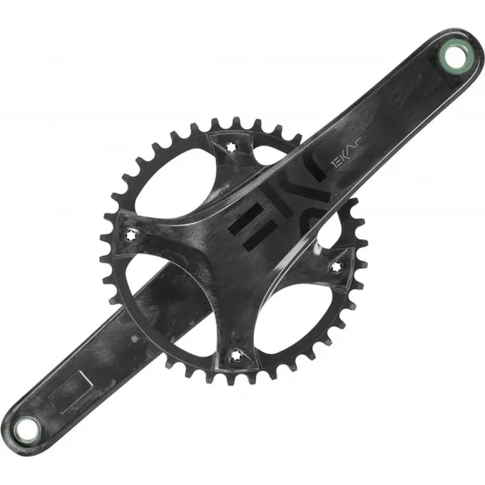 Carbon crankstel zonder cups Campagnolo Ekar Ultra Torque Pro Tech 145 BCD 40 T
