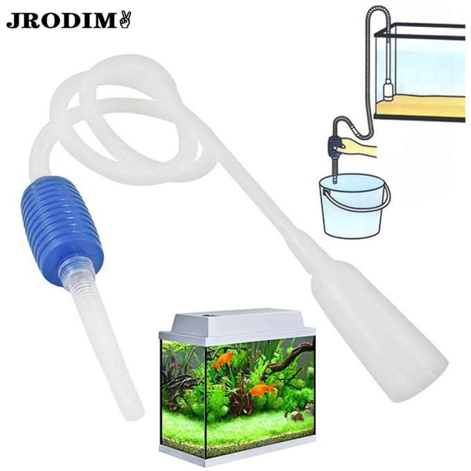 Pompe à siphon à vide pour aquarium semi-automatique 1.5m white