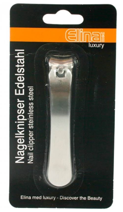 Nagelknipper roestvrij staal 9cm Kaart