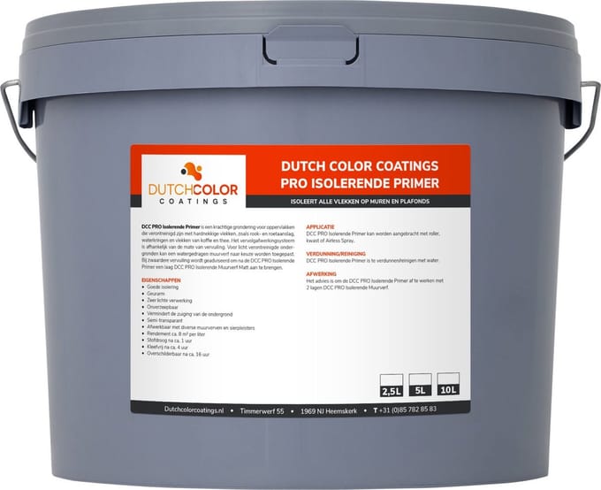DCC PRO Isolerende Primer - 5L - Wit