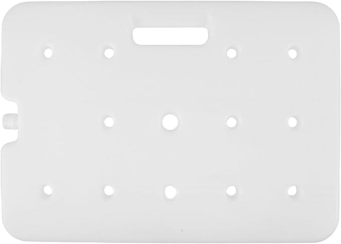 Herbruikbare koeltas - Koel element - Eten vers houden - Gelijkmatige koeling - 38 x 27 cm - Wit