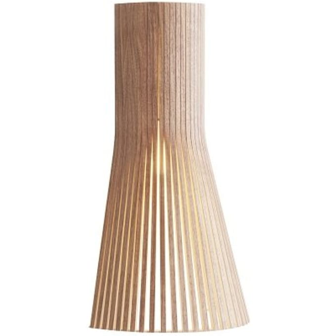Secto - Secto 4231 wandlamp - walnotenhout - met kabel + stekker