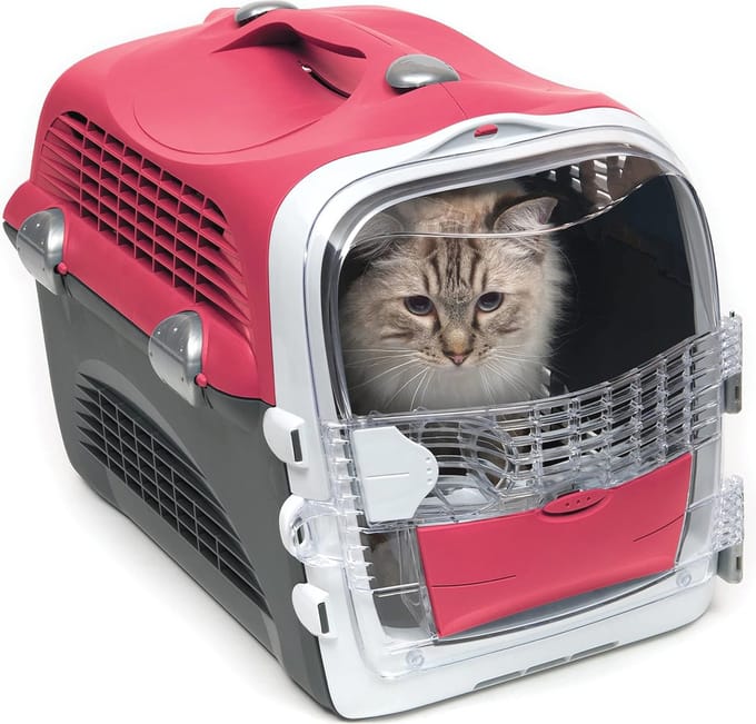 Transportbox voor Katten - Multifunctionele Dierenkooi 51x33x35 cm