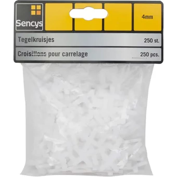 Sencys Tegelkruisjes 4mm 250stuks