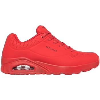 Skechers Uno - Stand On Air - Heren Sneakers - Rood