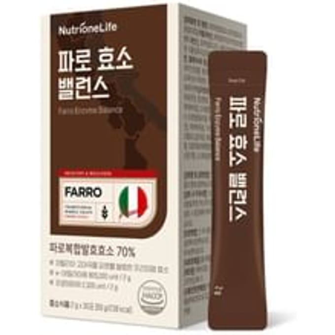 NutrioneLife Farro Enzyme Balance 2g x 30 sticks