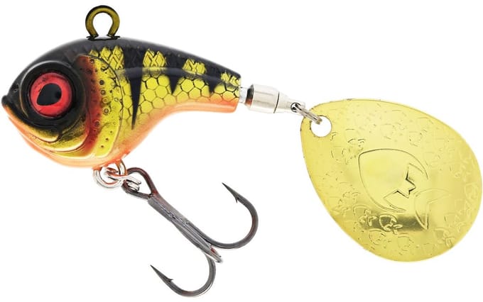 Westin Dropbite Spin Tail Jig Bling Perch Sinking 22gr (3.7cm)