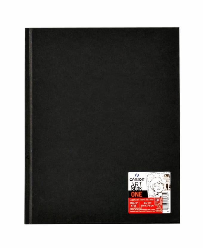 Schetsboek canson art book one hardcover 216x279mm | 6 stuks
