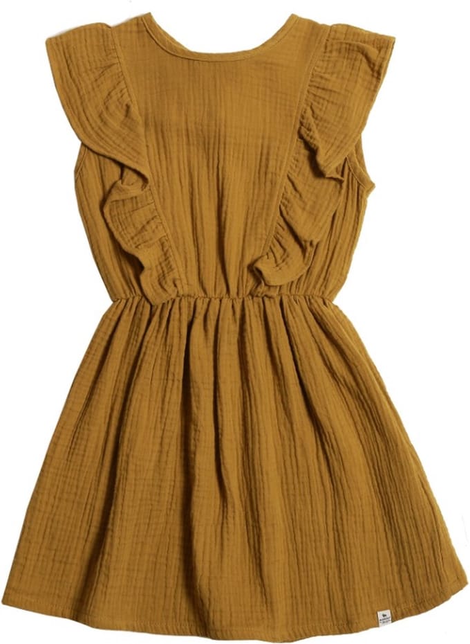 Alwero Jurk Ruffles Olijf 92-98