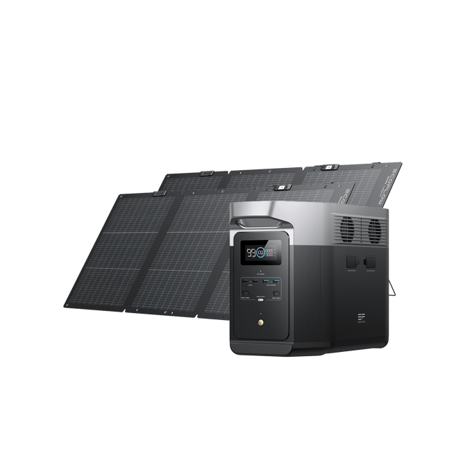 EcoFlow DELTA 2 Max Solar Generator (PV160W)
