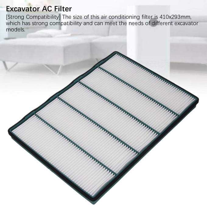 Graafmachine Luchtfilter 410x293mm Hoogefficiëntie Airconditioning Extern Filter voor Vervanging
