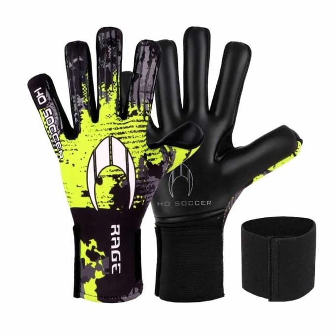 Ho Soccer Kontrol Rage Keepershandschoenen Geel 5