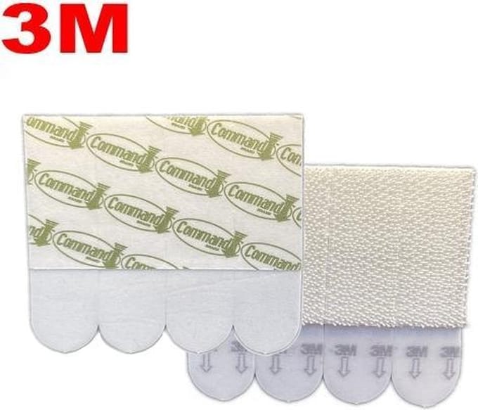 3M Command Strips x 12 - Medium - Ophangsysteem Schilderij Zonder Boren