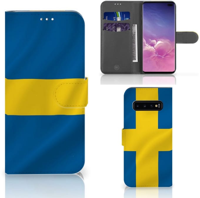 Samsung Galaxy S10 Plus Bookstyle Case Zweden