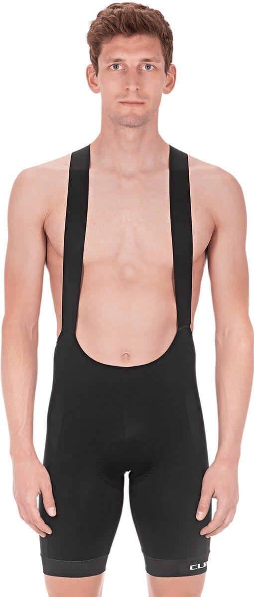 CUBE BLACKLINE BIB SHORTS BLACK S