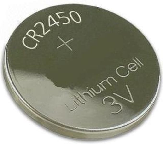 CR2450 Lithium Knoopcel Batterij - 1 stuks