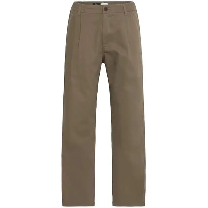 Plissé elastische broek Solid Liam