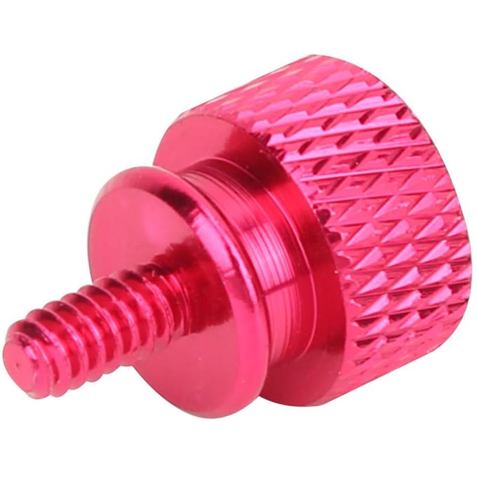 Set van 20 stuks Handvast te draaien schroeven Aluminiumlegering Duimschroeven Anodische oxidatie Bevestigingsmiddelen 6#32
