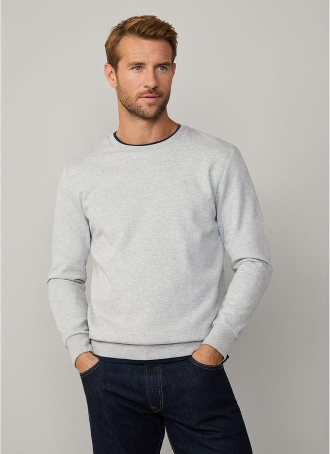 Hackett Hm581165 Sweatshirt Grijs 2XL Man