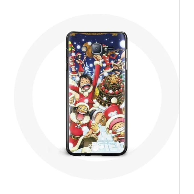 Coque pour Samsung Galaxy J3 2016 One Piece Christmas Day Anime Manga