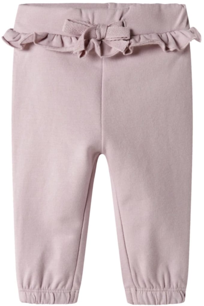 NAME IT - NBFROWANE SWEAT PANT BRU - Baby - Broeken - Maat 80