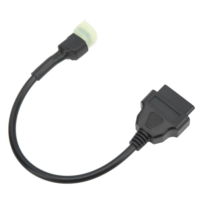 OBD2 16-pins naar 4-pins Diagnostische Adapter OBD Code Scanner Connector Kabel Ondersteunt K-lijn voor black