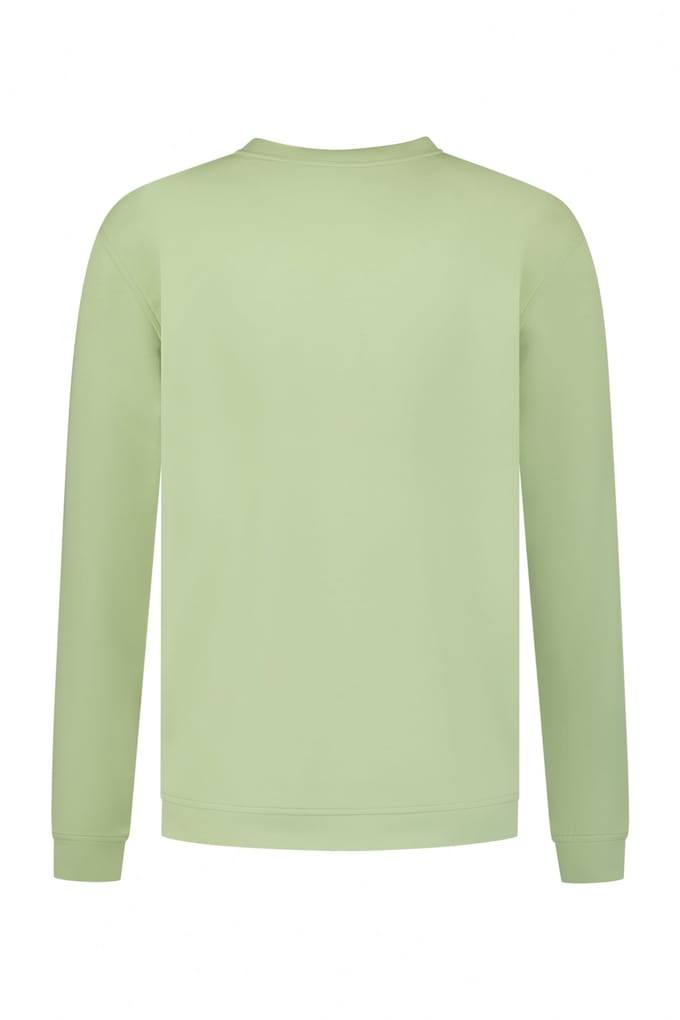No Excess Sweater Crewneck Interlock Green Größe: XL | Pullover Outlet | Herren | Grün