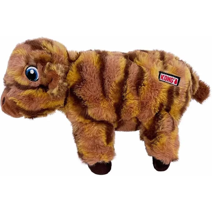 Varkensknuffel voor hond Kong Low Stuff Stripes