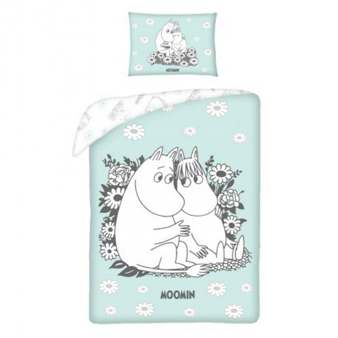 Moomin BABY Dekbedovertrek - 100 x 135 cm - Katoen