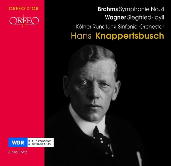 Kölner Rundfunk-Sinfonie-Orchester, Hans Knappersbusch - Brahms: Symphonie 4 | Wagner: Siegfried-Idyll (CD) (Remastered)
