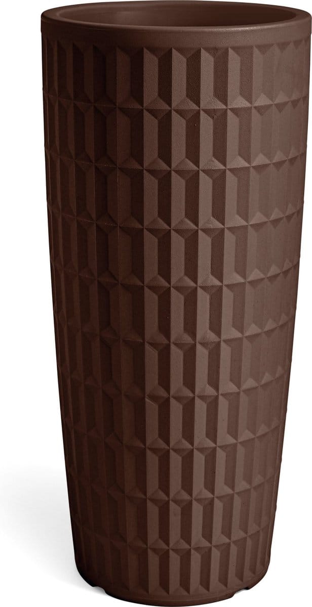 VECA - Bloempot Tyle, Ø38, H85 cm, brons