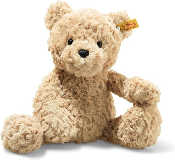 Knuffeldier Jimmy Teddybeer - Schattig knuffeldier - Geschikt voor kinderen - 30 cm - Lichtbruin