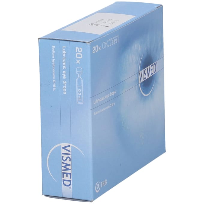 Oogdruppels medium 0.18% 6 Unidosis-pipetten
