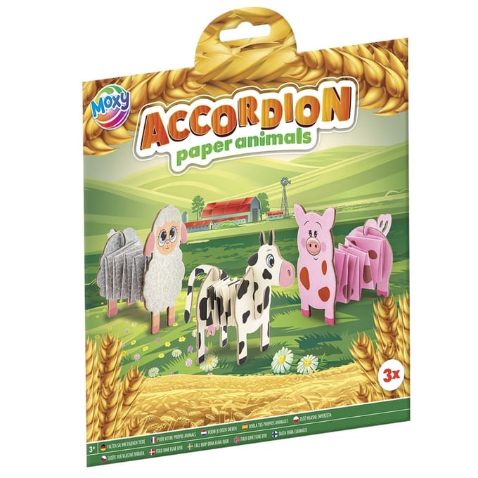 Creative Craft Group Vouw je Eigen Papieren Dieren, 3dlg.