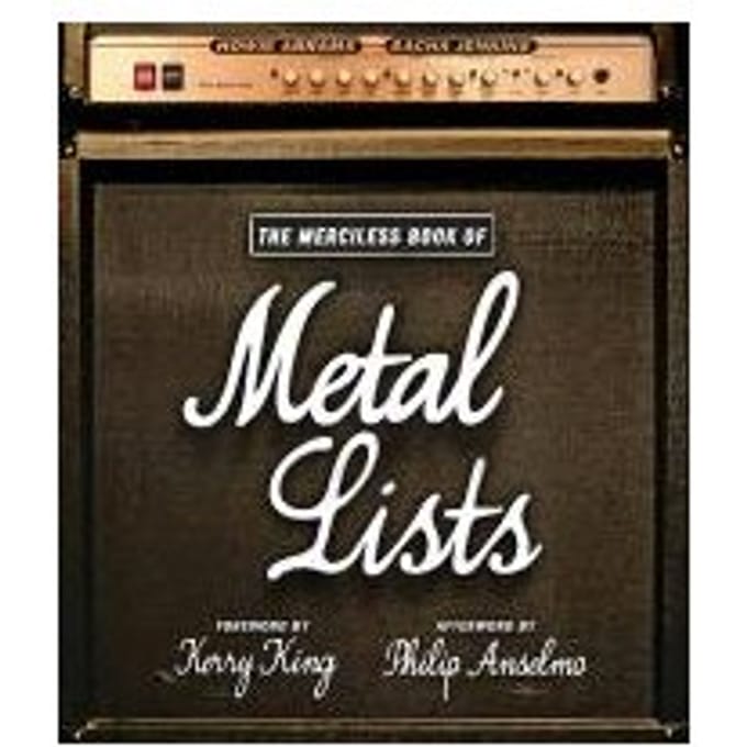 The Merciless Book Of Metal Lists - Abrams, Howie