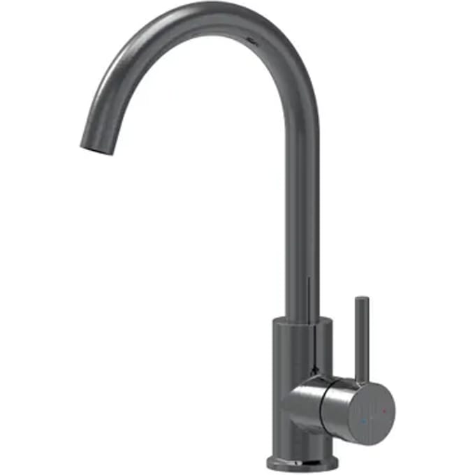 Essebagno Keukenmengkraan Kiwo Gun Metal