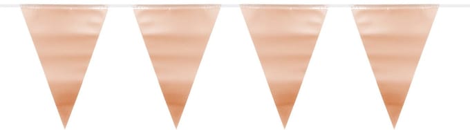 Folat - Vlaggenlijn Matt Rose Gold 6 Mtr