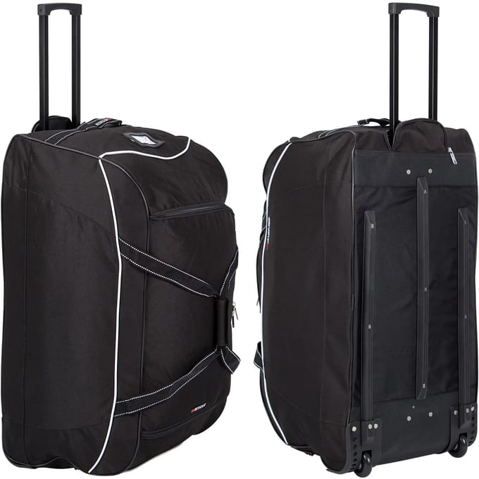 Avento Team Trolley Tas - Zwart