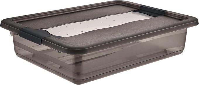 Transparante Opbergdoos met Deksel en Schuifsluiting - 7 Liter