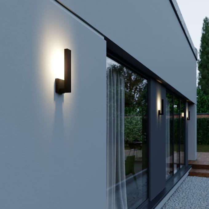 Lindby Isadore LED buiten wandlamp