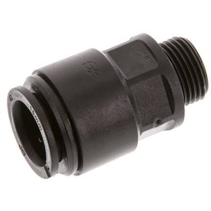 15mm x G3/8'' POM Insteekfitting Buitendraad NBR [2 Stuks]